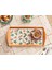 Exotic Flower Melamin Tepsı 37X18 cm Sarı 1