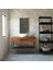 Wind Ahşap Banyo Rafı 40*110*76 Ceviz Pürüzsüz 2