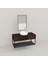Wind Ahşap Banyo Rafı 40*140*76 Ceviz 1
