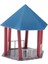 Park Peyzaj Hobisi Için Antik Altıgen Pavyon Modeli Tarihi Bina (Yurt Dışından) 1