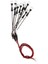 10 Adet 1: 100-1: 150 Gauge Street Lights Peyzaj LED Lamba Binaları Ho Tt N (Yurt Dışından) 1