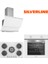 Sılverlıne 3'lü Ankastre Set (BO6501W01-3420 W CLA-CS5622W01) 1
