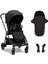 Mamas Papas Strada Cosmo Travel Sistem Bebek Arabası Black Diamond 2