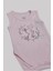 Mojo Kız Bebek Tavşan Desenli Body 6409 Pembe 3