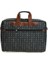 Monogram Siyah/taba Unisex Laptop & Evrak Çantası Brıefcase-Mg 3