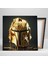 Efsane Film Karakterleri Altın Jedi Maskesi Gold Liquid Mask Üçlü Kombin 3lü Set Kanvas Tablo 2