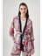 Özel Desenli Manşetli Mix Kimono 1