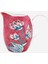 Flower Festival Kırmızı Porselen Sütlük 250 ml 1