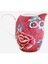 Flower Festival Kırmızı Porselen Sütlük 250 ml 2