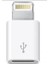 4520 Micro USB Apple iPhone Lightning Çevirici Dönüştürücü Adaptör 1