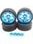 4pcs Alüminyum 12MM Altı Hubs Tekerlek Adaptörleri Wltoys Için Kauçuk Lastik ve Metal Mandal (Yurt Dışından) 5