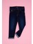 U.S. Polo Assn. Kız Çocuk Koyu Mavi Jean Pantolon 50266554-DN0023 1