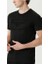 Kabartmalı Logolu Yuvarlak Yakalı T-Shirt 3