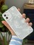 IPhone 11 Uyumlu (Köşeli - 12 Görünümlü )Şeffaf Baskı Desenli Silikon Kılıf 1