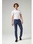 Slim Fit Indigo Düz Chino Pantolon 0HCC3T405323M 2
