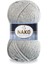 Sport Wool 195 5 Adet Eşarp Bere Panço Hırka Iplikleri Açık Gri 1