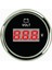 2 '' 52MM Deniz Teknesi Dijital LED Elektronik Sayaçlar Gösterge - Siyah (Yurt Dışından) 2