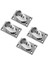4 Pcs Deniz Paslanmaz Çelik 316 Tekne Küpeşte Baskı Dikdörtgen 60 Derece 25MM (Yurt Dışından) 1