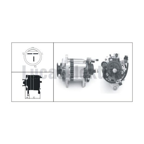 Lucas Alternator 12V 50A Isuzu Trooper 2 8td Fiyat 