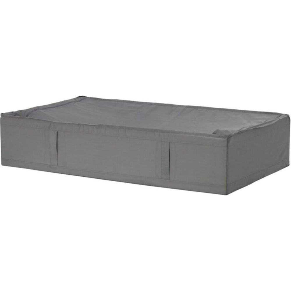IKEA Skubb 93 x 55 x 19 cm Koyu Gri Yatak Altı Yastık Çarşaf Nevresim Giysi Saklama Kutusu Geri Dönüştürülmüş Polyesterden