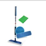 Silva Mikrofiber Tekli Duvar Mop Set Cam Bezi