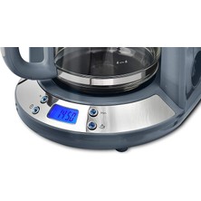 Russell Hobbs Damla Kahve Makinesi, Programlanabilir Zamanlayıcı, Sıcak Tutma, Çıkarılabilir Filtre, Otomatik Kapanma, 1100 W, 1,25 Litre, 10 Fincan, Inspire Gri 24393-56