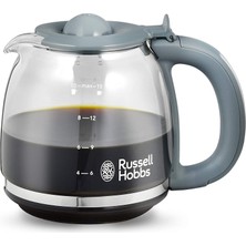 Russell Hobbs Damla Kahve Makinesi, Programlanabilir Zamanlayıcı, Sıcak Tutma, Çıkarılabilir Filtre, Otomatik Kapanma, 1100 W, 1,25 Litre, 10 Fincan, Inspire Gri 24393-56