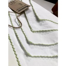 Neocotton Çift Katlı Nostalji Oyalı Pamuklu 5'li Kutulu Bebek Bakım Mendili (22X22 Cm)