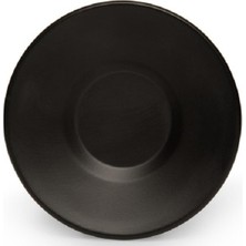 Sadıçlar Outlet 6 Lı Metal Mat Siyah Çay Tabağı Bardak Altlığı