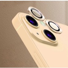 Go Aksesuar Iphone 14 ve 14 Plus Birebir Uyumlu Kamera Lens Koruyucu Cam