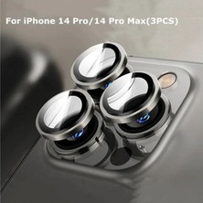 Go Aksesuar Iphone 14 Pro ve 14 Promax Birebir Uyumlu Kamera Lens Koruyucu Cam