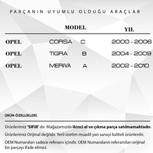 DNC Auto Part Opel Corsa,tigra, Meriva Için Direksiyon Korna Düğme Kapağı