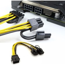 Pcı E 8 Pin 6+2 Dual Ekran Kartı Power Kablo