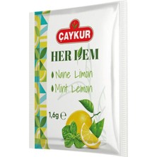 Çaykur Herdem Nane Limon Çayı Süzen Poşet 16 gr X100