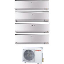 Viessmann Vitoclima (O4F3080M2) 4X9000 BTU Iç 8,0 Kw Dış Ünite 9000 BTU 1+4 Sistem Multi Inverter Klima