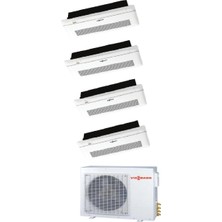 Viessmann (O5F3120M2) 9+9+12+24 BTU Iç 12,0 Kw Dış Ünite 48000 BTU 1+5 Sistem Multi Inverter Klima