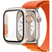 Microsonic Apple Watch Series 8 45MM Kılıf Apple Watch Ultra Dönüştürücü Ekran Koruyucu Kasa Yıldız Işığı