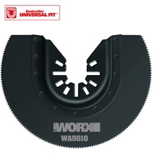 Worx WA5010 Çok Amaçlı Raspalama Makinası Için 80MM 180˚ Metal, Ahşap, Fiberglas, Pvc Universal Kesme Bıçağ