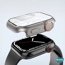 Microsonic Apple Watch Series 7 45MM Kılıf Apple Watch Ultra Dönüştürücü Ekran Koruyucu Kasa Yıldız Işığı