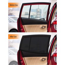 Markaflex Oto Yan Cam Güneşlik Perde 1 Emzirme Perdesi 110x60 cm Ebatlarıyla Tüm Binek Araçlara Uyumlu