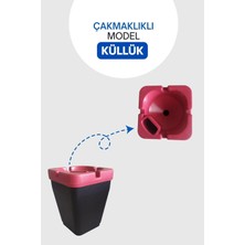 Kemboss Çakmaklık'lı Model Küllük 100 Adet Karışık Renk