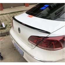 Kurtuning Vw Passat cc Bagaj Üstü Spoiler Parlak Siyah Boyalı 2009-2016 Uyumlu