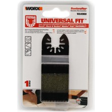 Worx WA4960 Çok Amaçlı Raspalama Makinası Için 35X40MM Ahşap, Pvc Universal Kesme ve Zımparalama Bıçağı