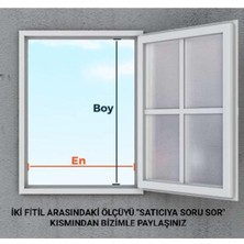 Mavienerji Menteşeli Sineklik Standart Pencere Sinekliği En:00-90 BOY00-140