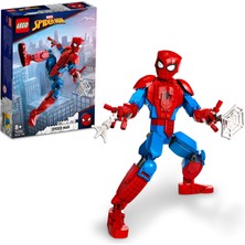 LEGO® Marvel Örümcek Adam Figürü 76226 # 8 Yaş ve Üzeri Çocuklara Oynamak ve Sergilemek için Gerçekçi bir Model Yapım Seti (258 Parça)