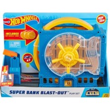 Hot Wheels Tekerlekli Yarış Dünyası Oyun Seti - Bankadan Kaçış Heyecanı GBF96