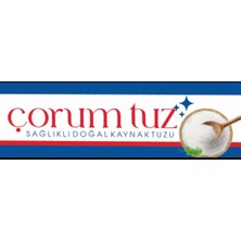 15 Kg Çorumtuz Doğal 
ÇORUM MEMLAHA KAYNAK TUZU