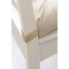 IKEA Malında Sandalye Minderi Ekru 4 Adet 40/35X38X7 cm