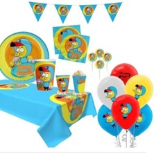 Kikajoy Kral Şakir Action Parti Seti 96 Parça 16 Kişilik Tamamı Lisanslı Set