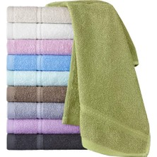 Menderes Home Cotton Collection Bukle El Havlusu Bordürlü Pembe